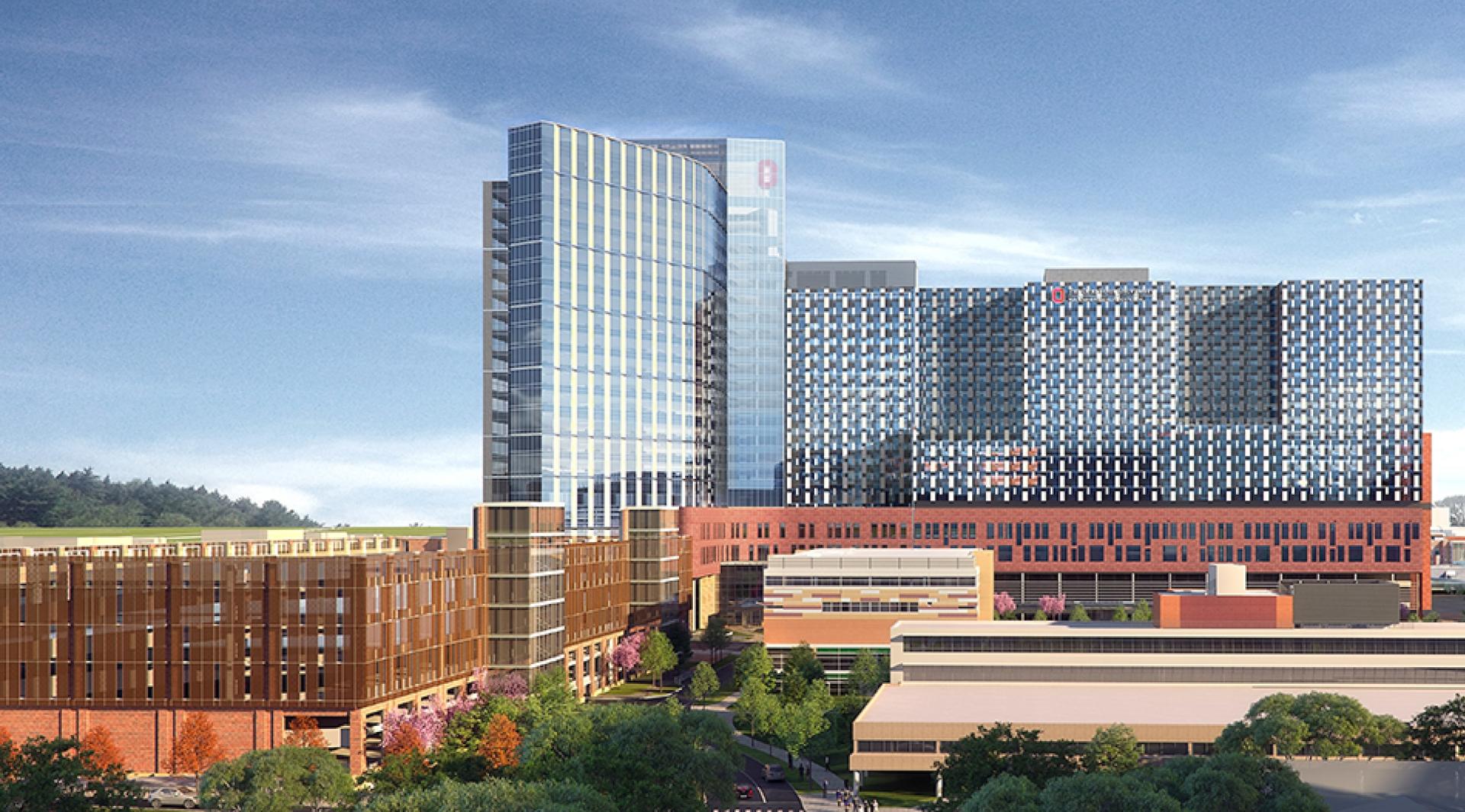 OSU Wexner Medical Center exterior building photo